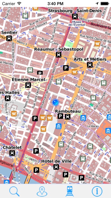 OffLine Map Paris - Guide Attractions and Transport screenshot-4