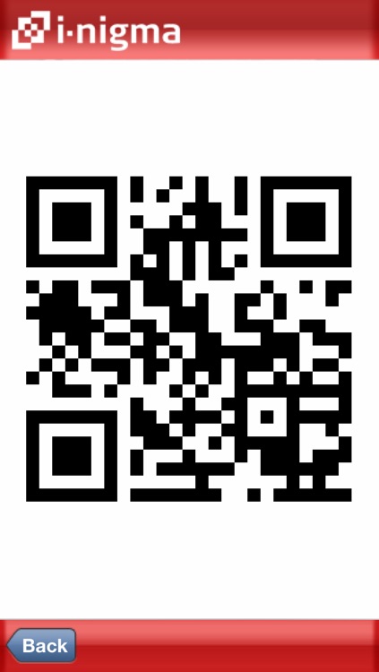 i-nigma QR Code, Data Matrix and 1D barcode reader