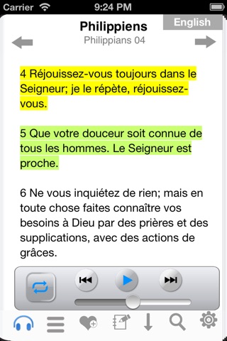 La Bible (Louise segond) + Audio screenshot 3