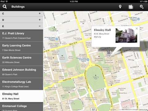 U of T Map+ screenshot 2