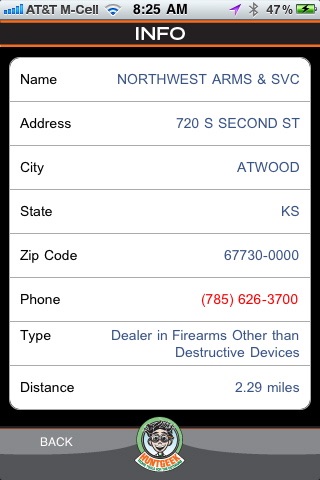 FFL Finder - Federal Firearms Licensee Finder