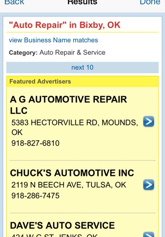 HomeTown Directories screenshot 2