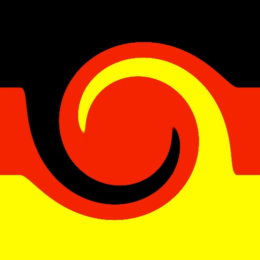 German Word Swirl icon