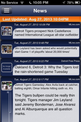Detroit Baseball Live screenshot 4