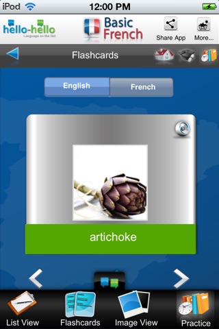 Learn French Vocabulary (HH) screenshot 3
