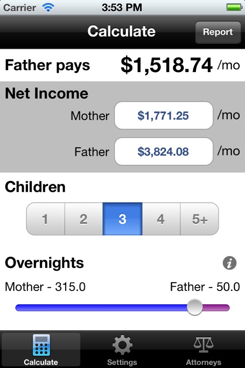 Michigan Child Support Calculator