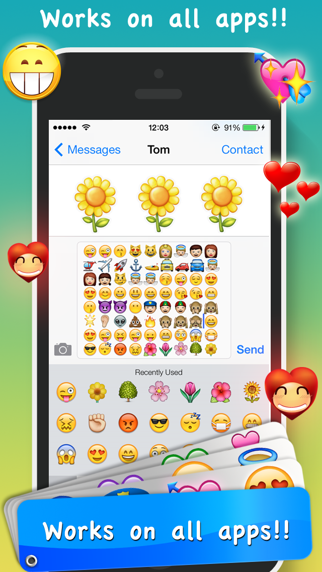 Emoji New & Emojisキーボード、ステッカー、テキスト顔文字のおすすめ画像4