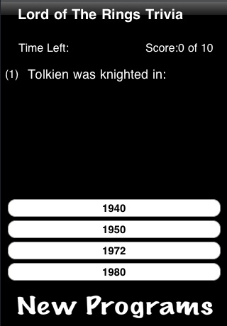 Lord Of The Rings Movie Trivia screenshot 3