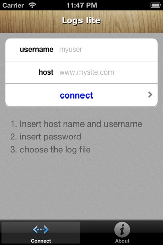 Logs lite screenshot 2