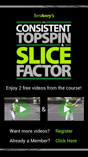 Tennis Lessons For Topspin And Slice(圖1)-速報App