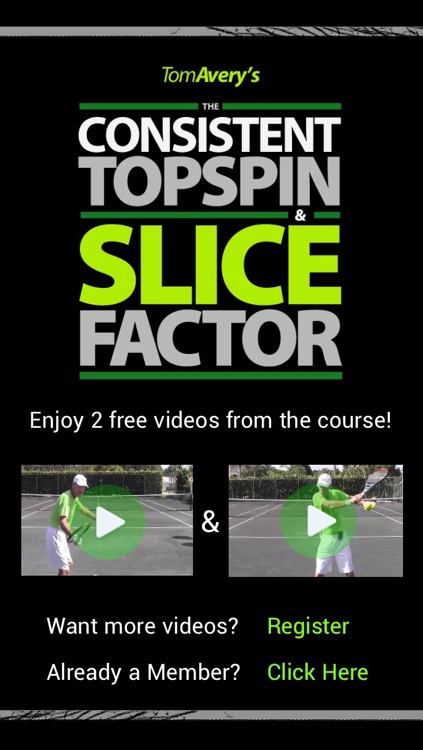 Tennis Lessons For Topspin And Slice