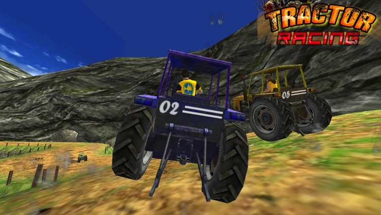 Tractor Racing ( 3D Heavy Monster Truck Race Game on Dirt Track )