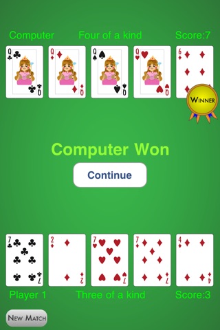 Poker 1 on 1 Free screenshot 4