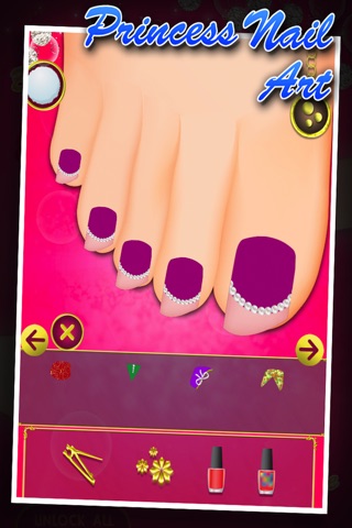 Princess Nail Art screenshot 4