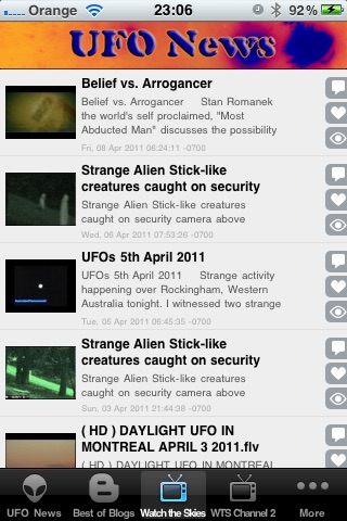 UFO News,Videos, Sightings and More!