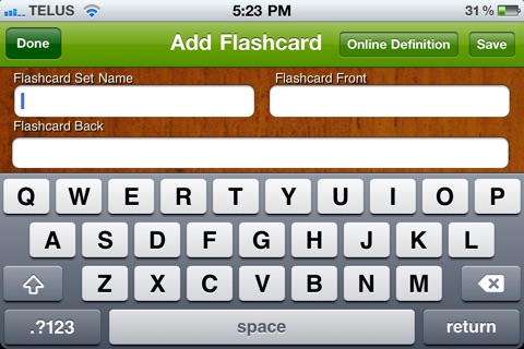 Study Hard Flashcards Lite screenshot 3