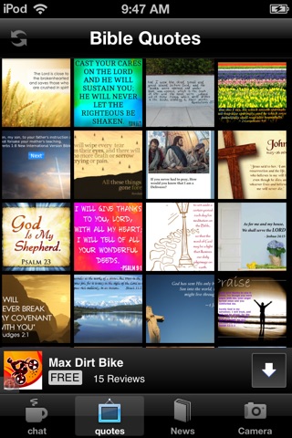 Daily Bible Quotes Chat screenshot 4