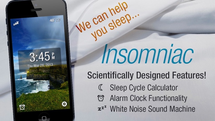 SleepSmart Insomniac Sleep Genius: Best Sleep and Awakening Ever with Alarm Clock, Sleep Cycle and White Noise Sound Machine!