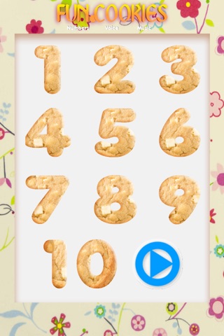 cookie 123 - learning numbers and flash card for kids (Lite) screenshot 2