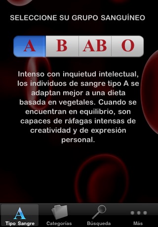 Dieta Del Tipo De Sangre® screenshot 2