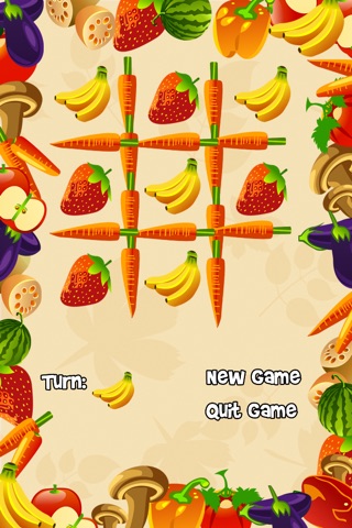 Fruit Tac Toe Free - A Fruity Tic Tac Toe Adventure! screenshot 3