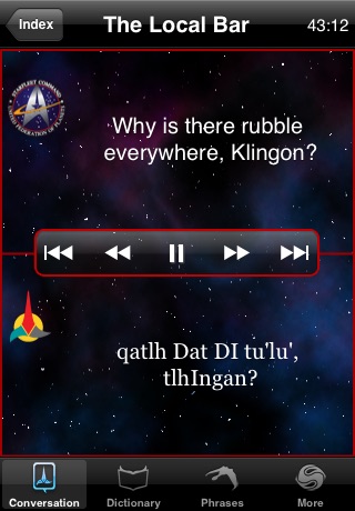 Star Trek: Conversational Klingon screenshot 2