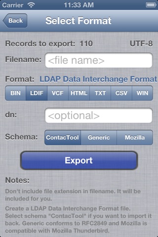 Contacts Tool screenshot 3