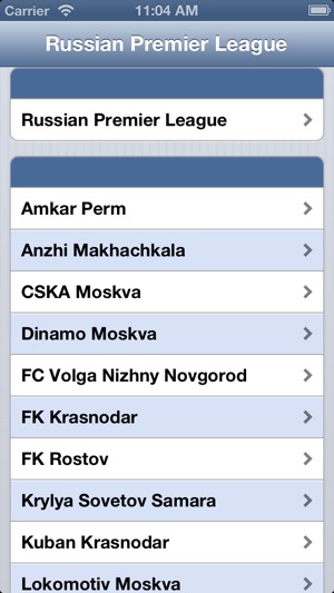 Russian Premier League