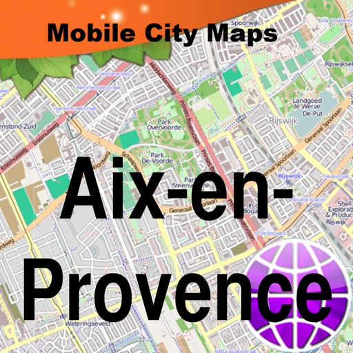 Aix-en-Provence Street Map