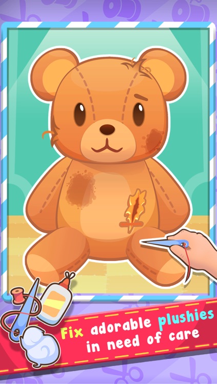 Plush Hospital - Teddy Bear and Pet Plushies Doctor Game for Kids screenshot-0