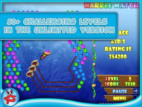 Marble Match: Under the Sea screenshot 2