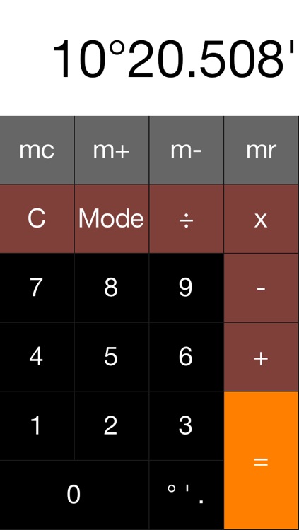 Time and Degree Calculator