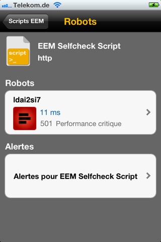 SAP User Experience Monitor screenshot 2