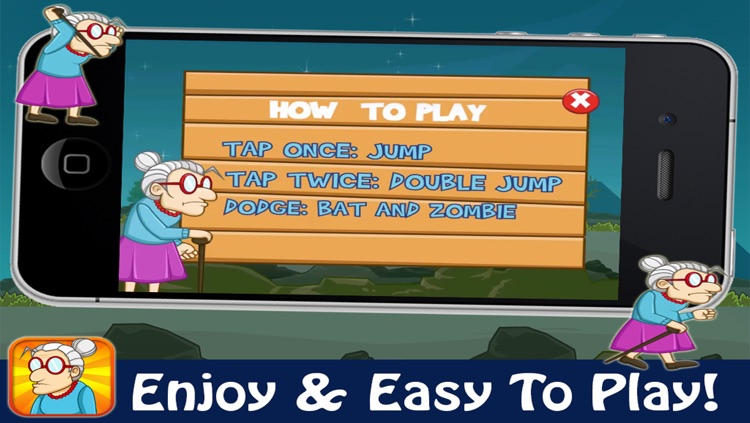 Granny Vs. Zombies - Running Game to Escape the Dead screenshot-3