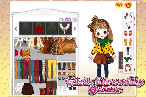 Girls DressUp Game screenshot 3