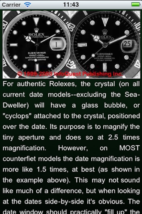 Rolex Inspector - Find out how to spot fake or replica watches