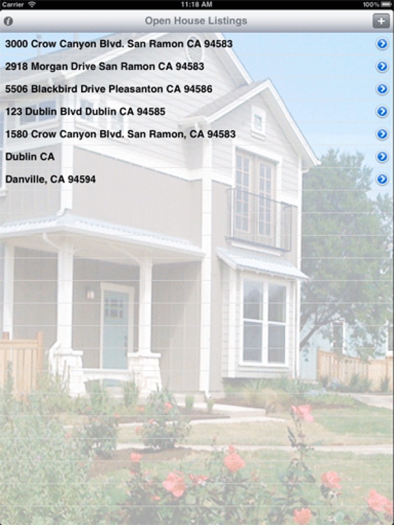 Open House Sign-in Sheet