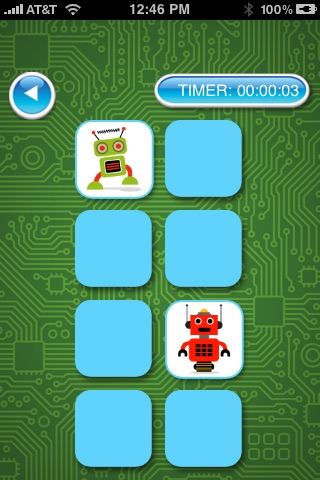 Educational Robot Memory - Free screenshot 2