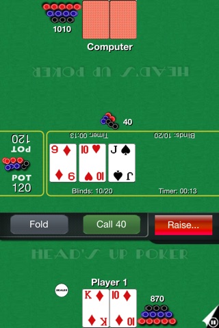 H'Up Poker Free screenshot 2