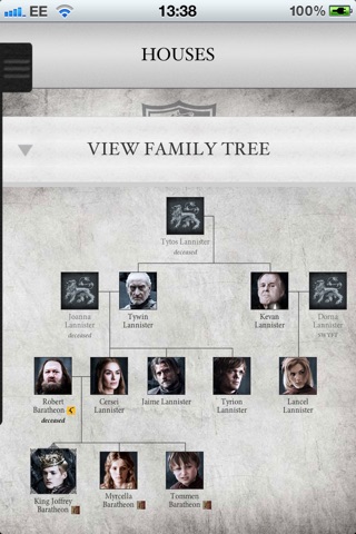 Kings Road Companion for Game of Thrones screenshot 3