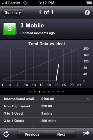 3 Mobile compatible Phone Usage screenshot 3