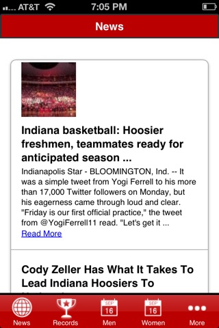 Indiana Basketball screenshot 2
