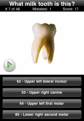 Animated Tooth Quiz Screenshot 4