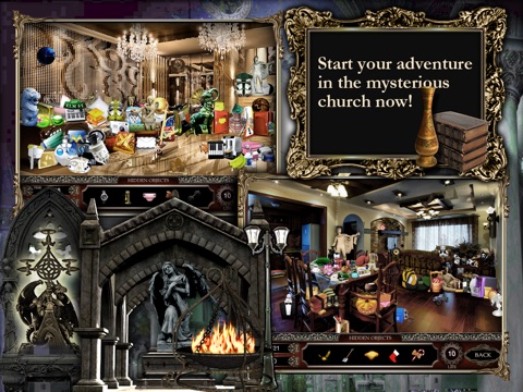 Agatha's Church HD - hidden object puzzle game screenshot 4