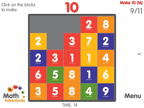 Math Adventures: Bricks 4 Kids screenshot 3