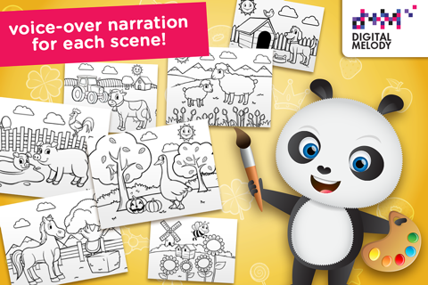 Joypa Colors Free - Interactive Coloring Game for Kids screenshot 4