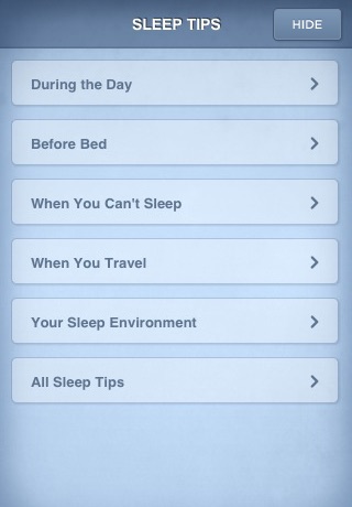 Sleep Tracker TYLENOL® PM