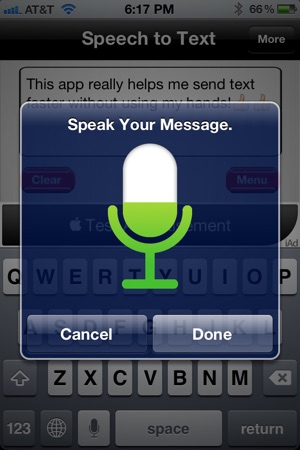 Voice Texting Generator