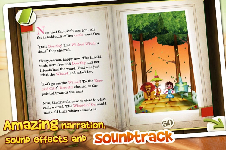 The Wizard of Oz Interactive 3D Pop Up Book screenshot-4