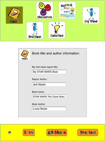 Kids Book Report screenshot 3